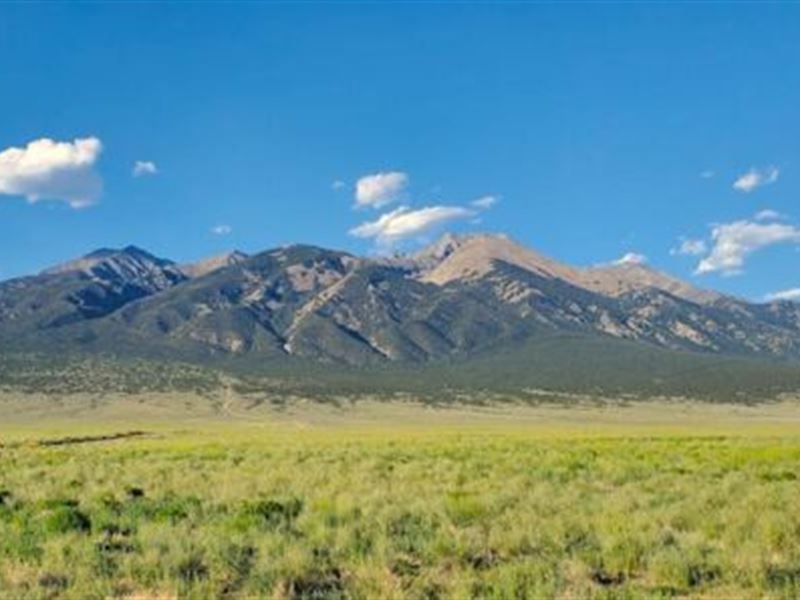 Build/Camp, Amazing Mountain View : Alamosa : Alamosa County : Colorado