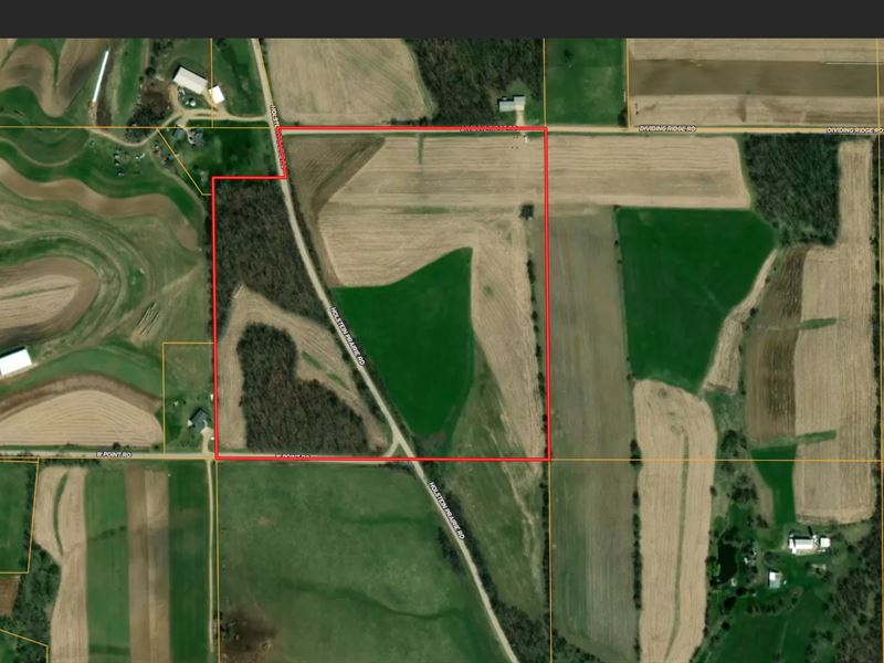 39 Acres in Monticello, WI : Monticello : Green County : Wisconsin