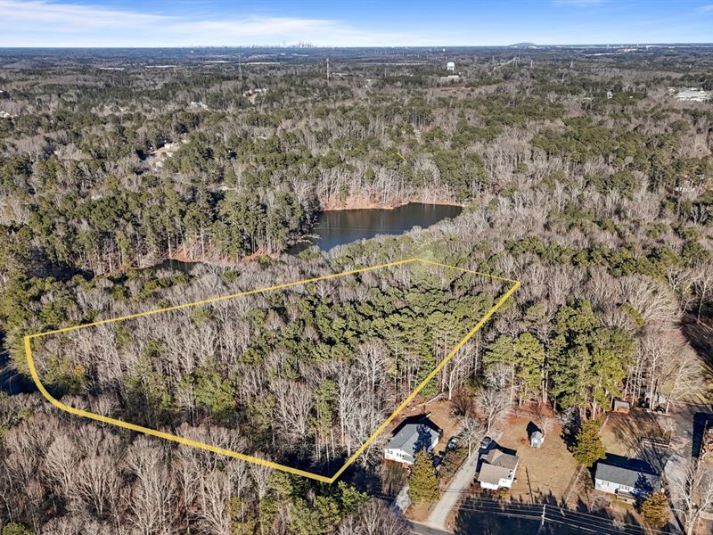 4.8 Acres Lot for Lake Lovers : Union City : McIntosh County : Georgia