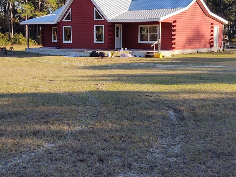 75+ Acre Farm and Cabin in Folkston : Folkston : Charlton County : Georgia