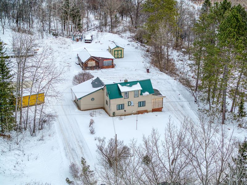 Home on 20 Acres : Bates : Iron County : Michigan