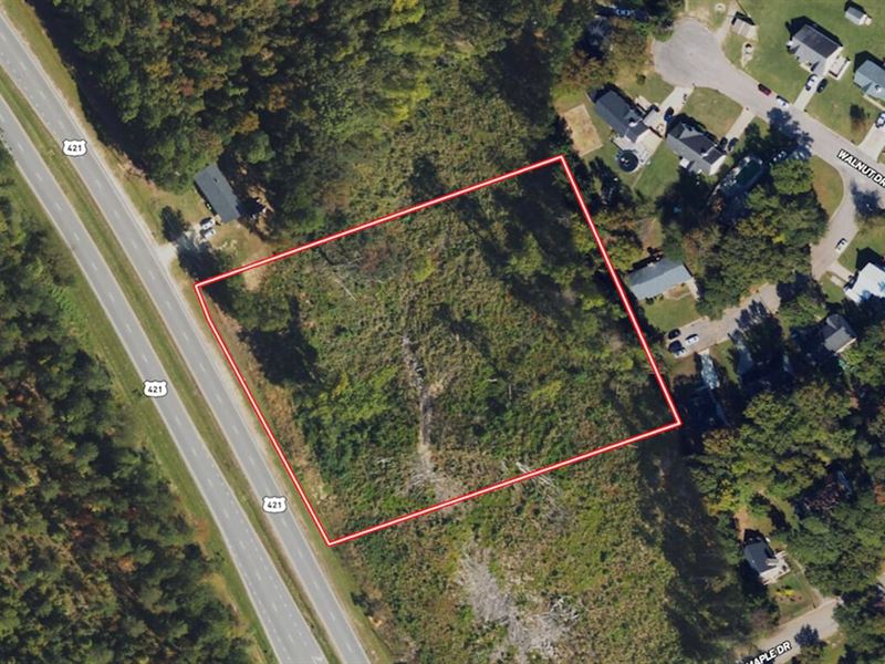 3.39 Acres of Residential Land : Erwin : Harnett County : North Carolina