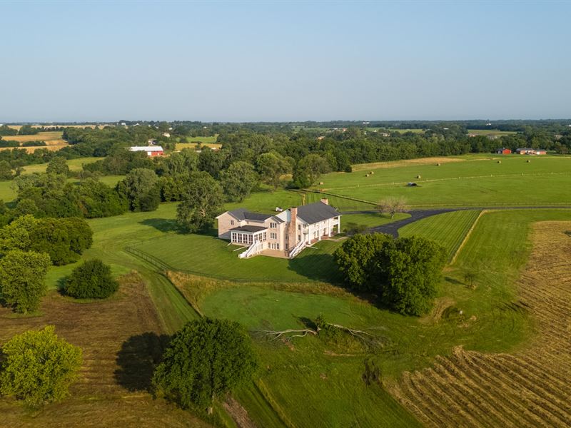 Broken Lance Estate Home 43 Acres : Bucyrus : Miami County : Kansas