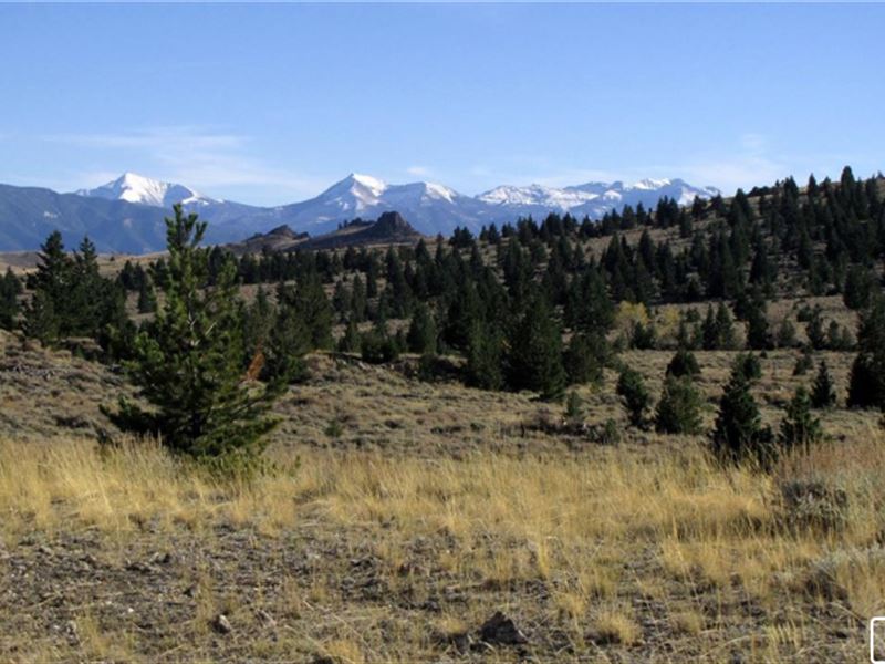 Mountain Views by Public Land : Mc Allister : Madison County : Montana