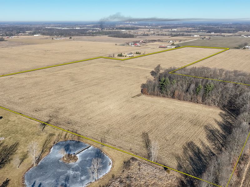 45.62+/- Acres in 5 Tracts : Spencerville : DeKalb County : Indiana