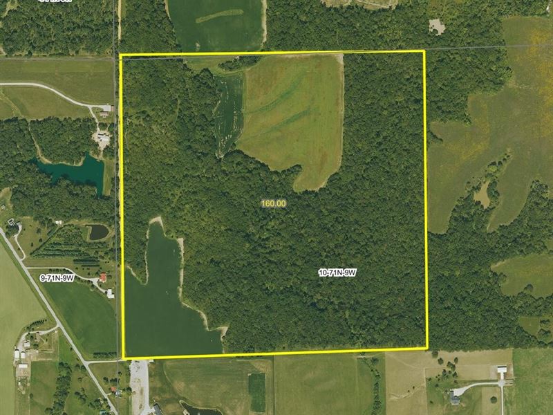 160 Acres M/L, Jefferson County : Fairfield : Jefferson County : Iowa