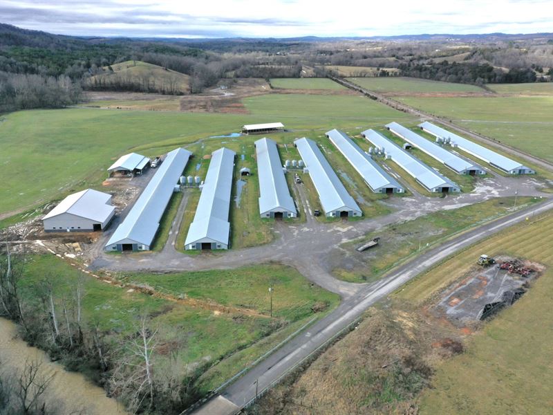 Mountain Valley Broiler Farm : Whitesburg : Hamblen County : Tennessee