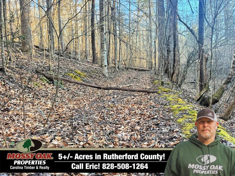 5 Acres Just Outside of Rutherfo : Rutherfordton : Rutherford County : North Carolina