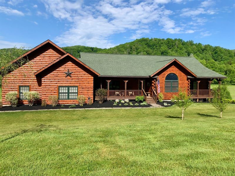 West Branch Creek Lodge : Roulette : Potter County : Pennsylvania