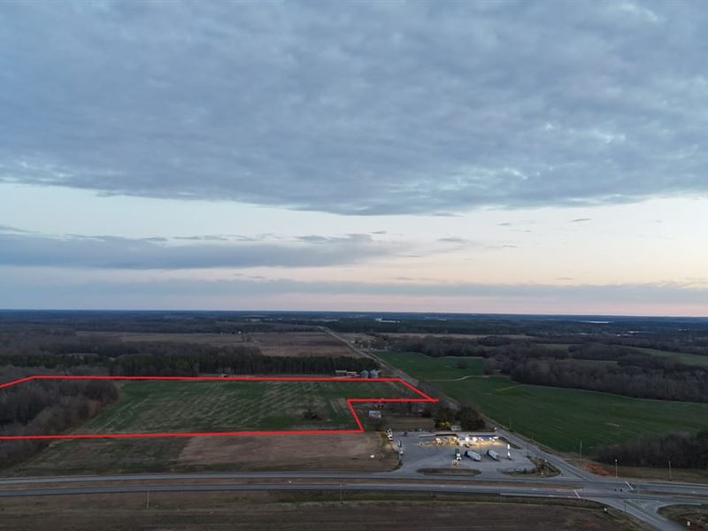 48 Acre Industrial, Commercial, Sol : Courtland : Lawrence County : Alabama