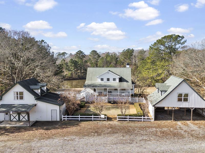 Fantastic Farm with Business Option : Madison : Morgan County : Georgia