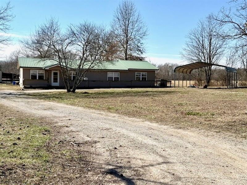 3.2 Acres 3 Bed 2 Bath Partially Fe : Mountain View : Howell County : Missouri