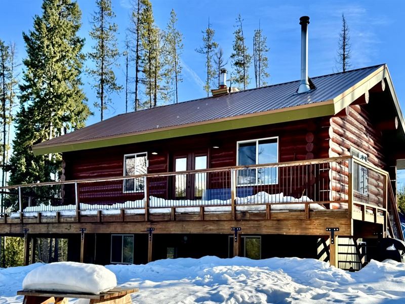 Ultimate Rustic Charm Retreat : Seeley Lake : Missoula County : Montana