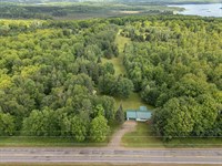 30 & Home Near National Forest : Phelps : Vilas County : Wisconsin