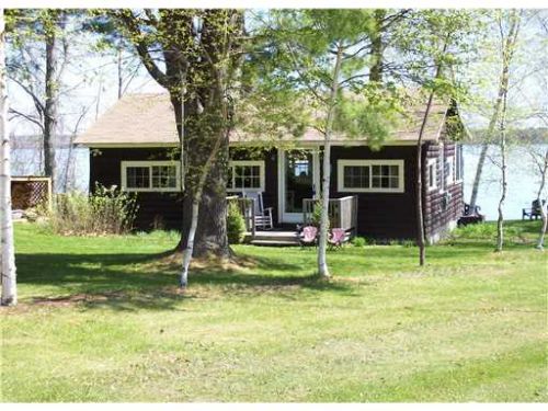 Classic Maine Camp On Lake Winnecoo : Land for Sale in Unity, Waldo ...