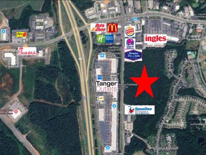 Multi-Family / Com Development Site : Locust Grove : Henry County : Georgia